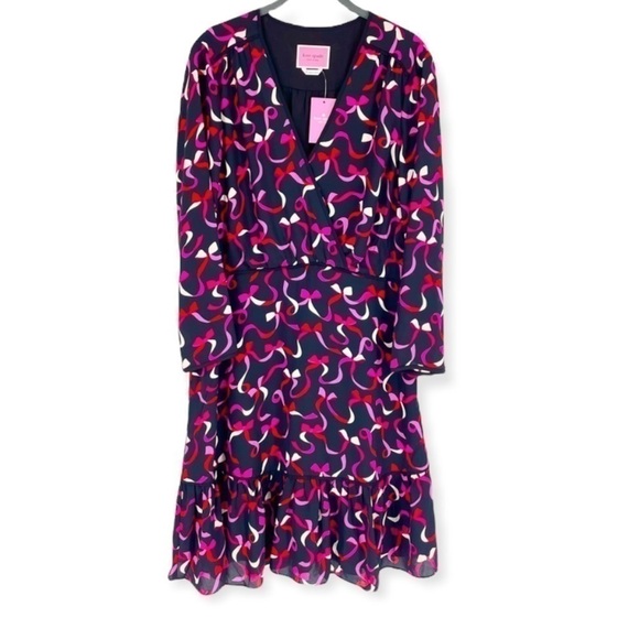 Kate Spade Beautiful Ribbon Dress Size 10 New with Tags - Picture 1 of 3